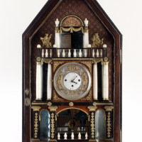 Stolní hodiny sloupkové, kolem roku 1820
