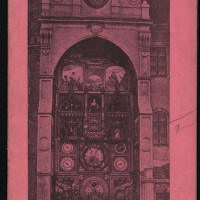 Die Olmützer Kunstuhr, Olomouc, 1924 (?), přední strana obálky