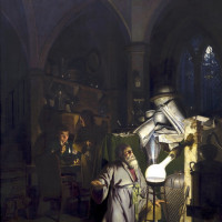 Joseph Wright of Derby - The Alchemist