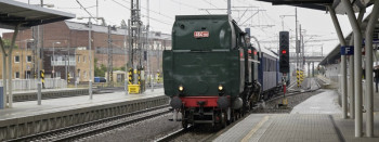 Prezidentský vlak v Olomouci