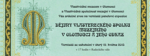 Dějiny Vlasteneckého spolku muzejního - otevření nové stálé expozice Vlastivědného muzea v Olomouci