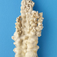 Kalcit - srostlé stalaktity, Vitošov - lom, 3. etáž