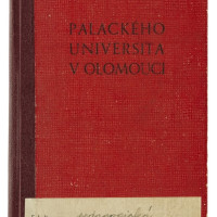 Vysokoškolský index Jany Motyčkové, Palackého univerzita v Olomouci, 1946, inv. č. Šk-770.