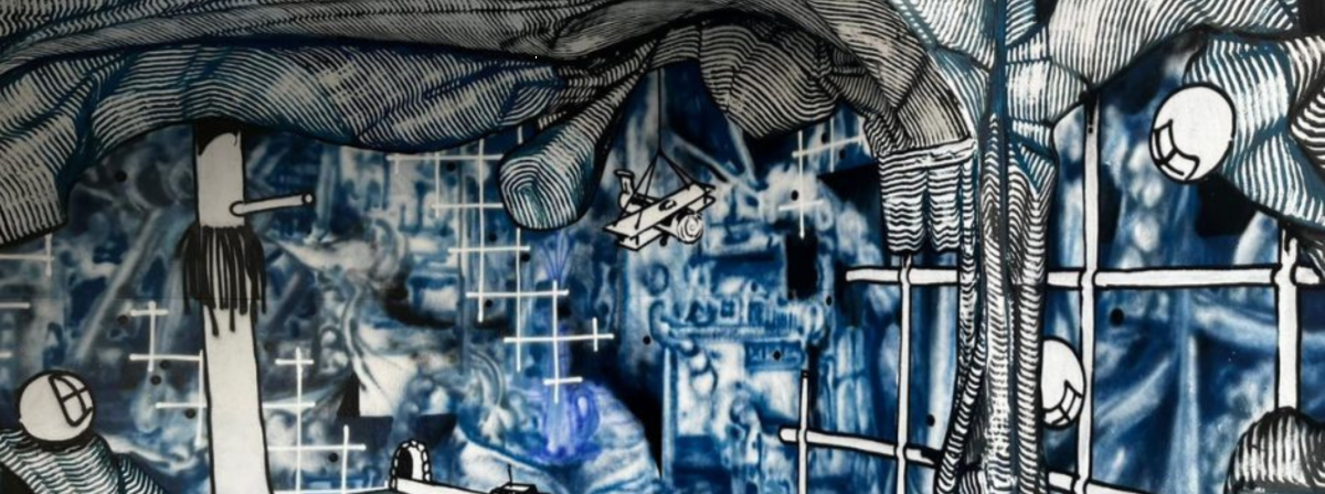 Lomená galerie ožívá malbou vídeňského umělce