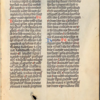 Postilla de tempore, pars hiemalis; Legenda de sanctis, 1486, f. 9r