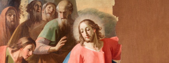 Josef Ignác Sadler – Kristus předávající klíče svatému Petrovi