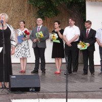 Z předávání Cen České národopisné společnosti dne 29. června 2019 na Mezinárodním folklorním festivalu ve Strážnici. Foto: Tomáš Hájek.