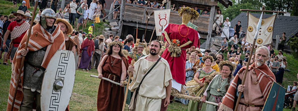 Muzeum vyráží mezi Kelty. Na festivalu Lughnasad přednášíme i tvoříme s dětmi